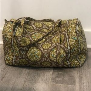 Vera Bradley sitting in a tree large duffle bag